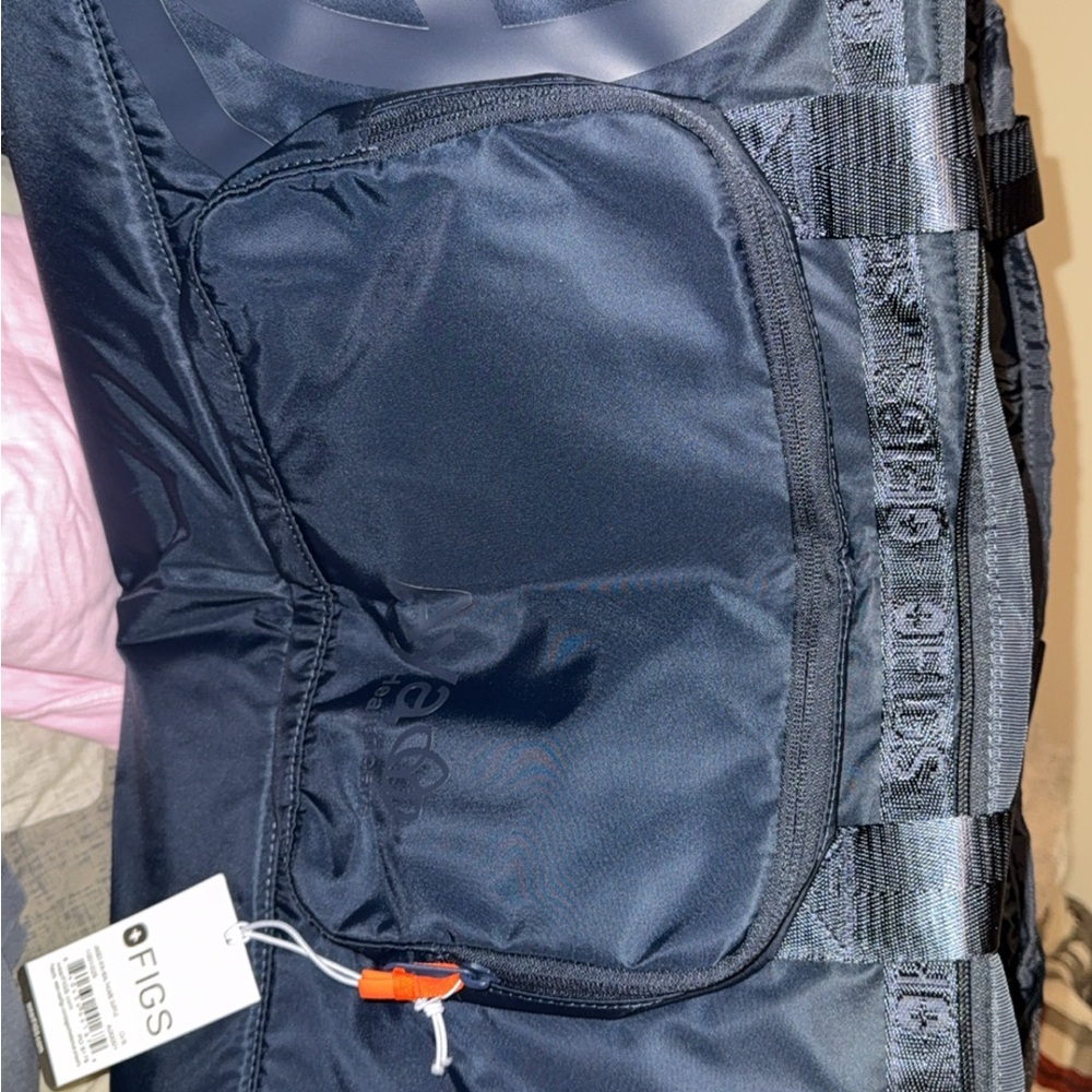 Figs Navy Blue travel Duffel Bag